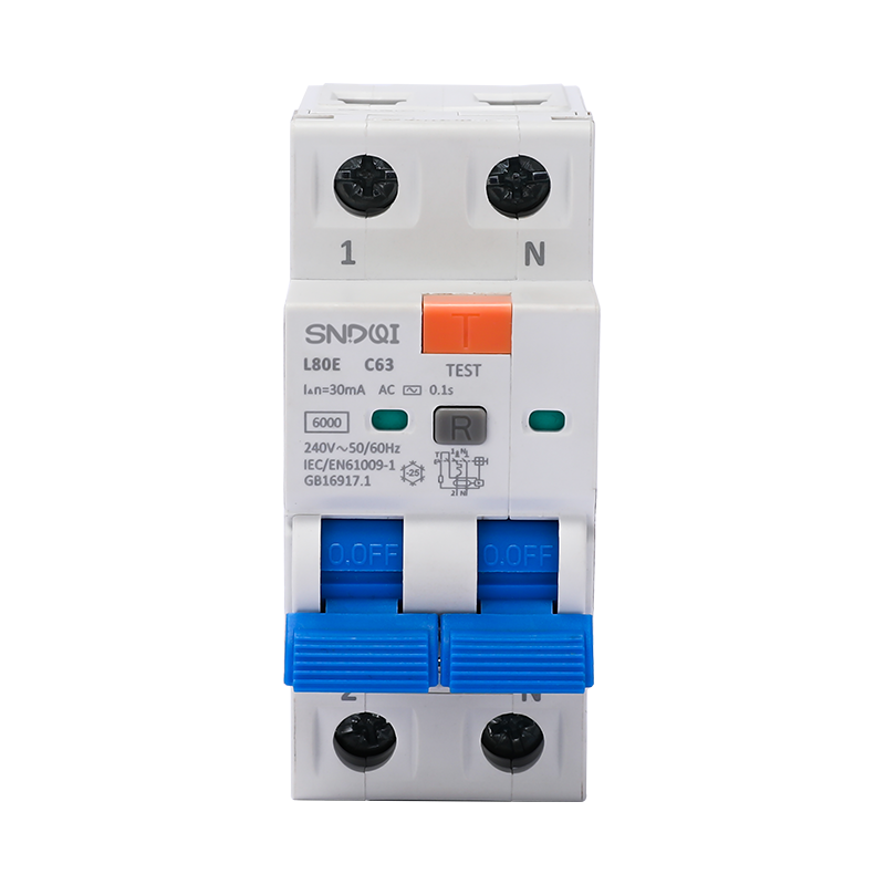 L80-Type B 漏電斷路器2P