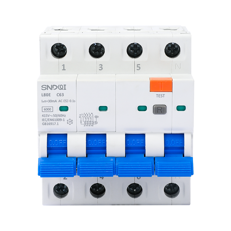 L80-Type B 漏電斷路器4P